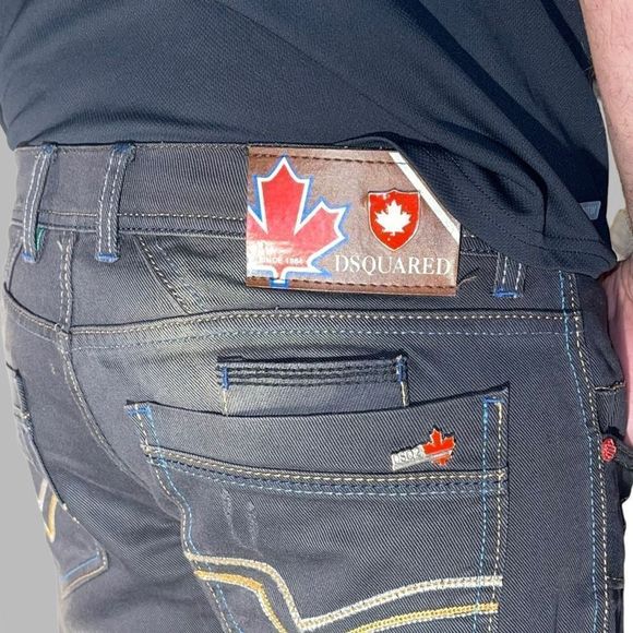 DSQUARED denim jeans for men 33 - Picture 2 of 6